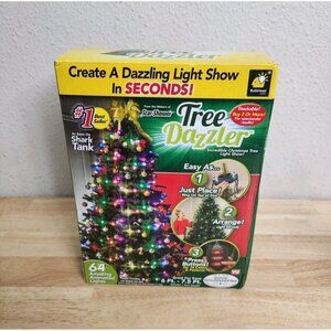 GENUINE TREE DAZZLER Christmas Light Strands LED! 16 Colors & Patterns
